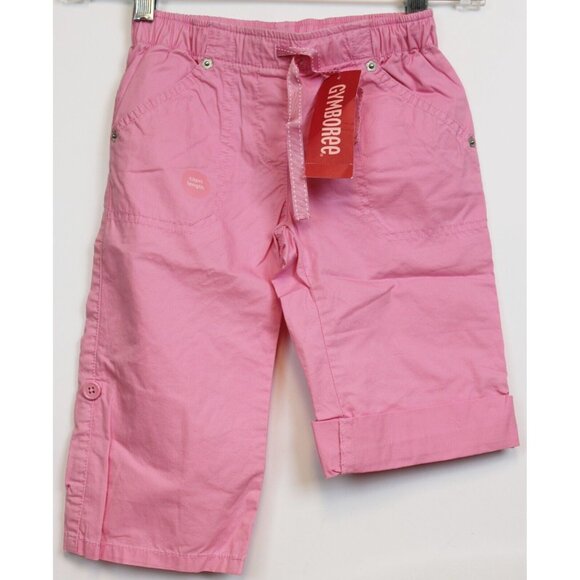 NEW 2007 Gymboree Spring Rainbow Roll up Pants sz 5 Capris Convertible Shorts - Picture 1 of 6